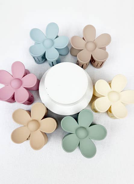 Claw Clips: Daisy Matte Tones