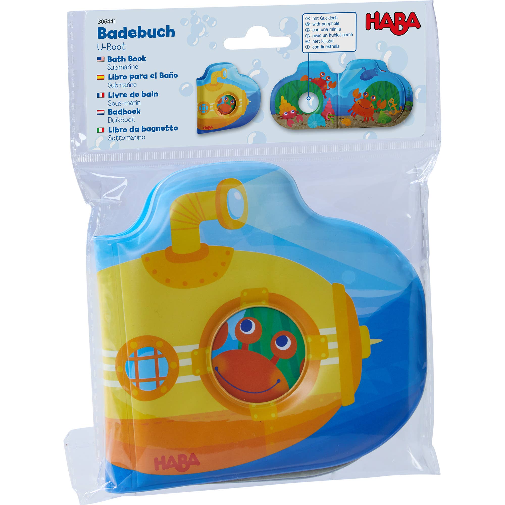 Bath Book Submarine Peekhole