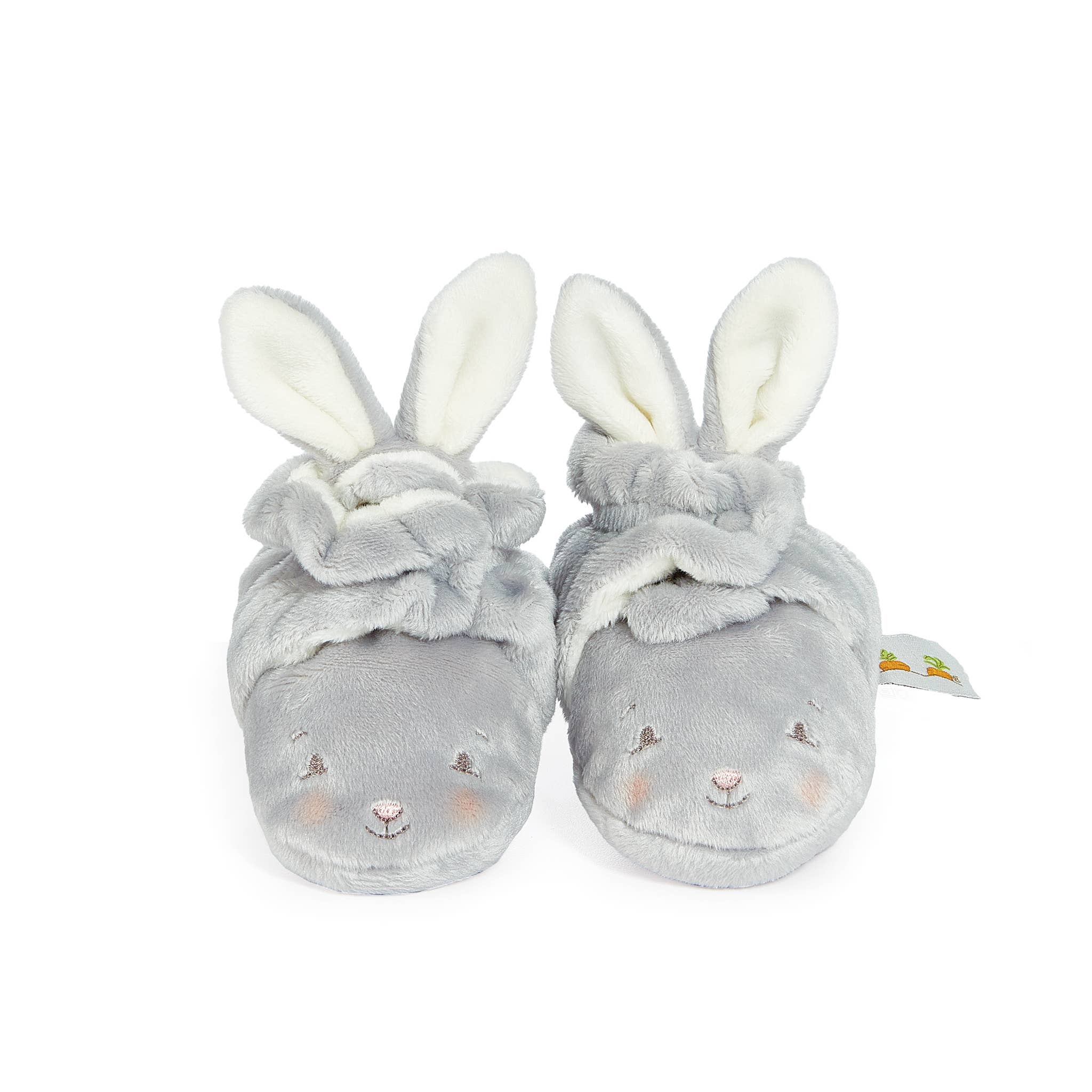 Newborn Slippers: Bloom Bunny Hoppy Feet Slippers - (Boxed)