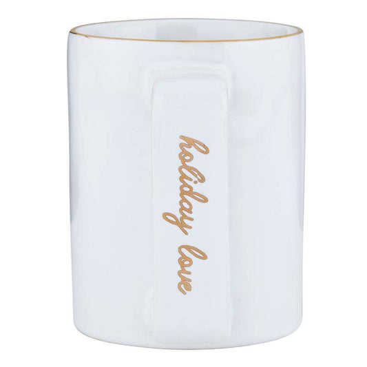 Mug: Gold Foil Holiday Love