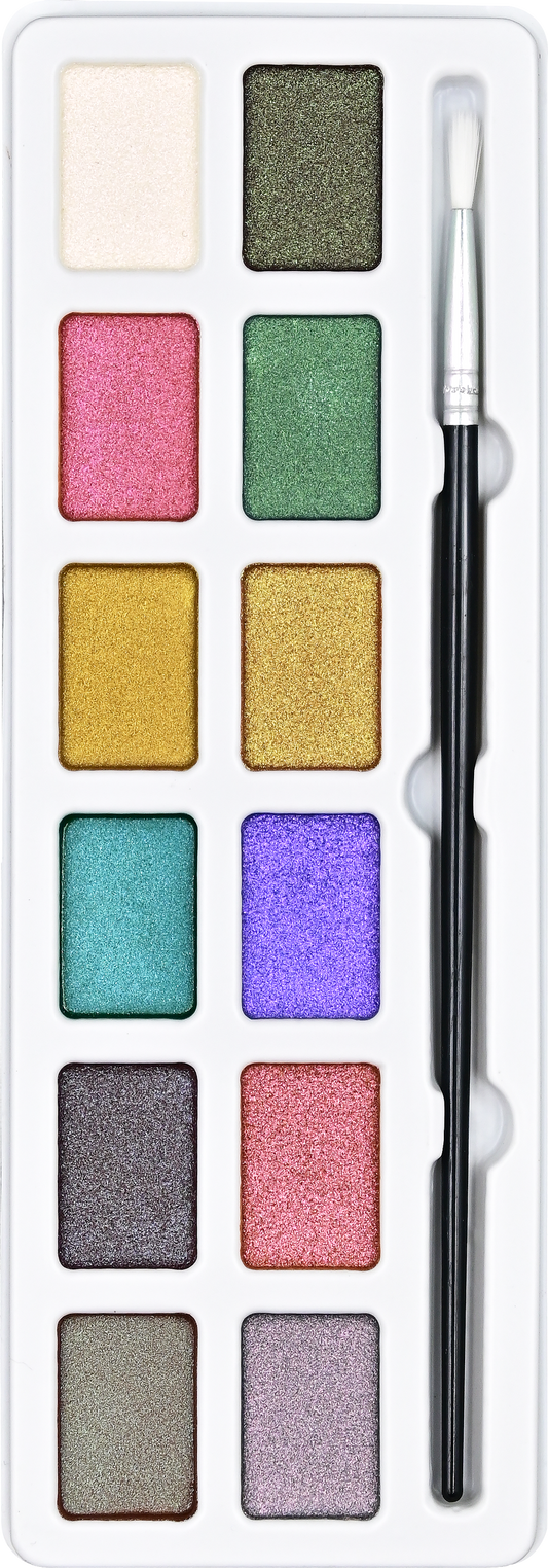 Watercolors: Chameleon Iridescent Watercolor Paint Set (12 colors)