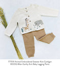 Load image into Gallery viewer, Milan Earthy Sweater Knit Baby Legging Pants Organic Cotton: Mauve Pink / 12-18 Month
