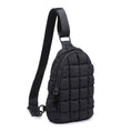 Load image into Gallery viewer, Rejuvenate - Quilted Puffer Nylon Sling Backpack
