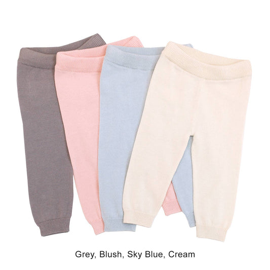 Milan Baby Leggings (Organic Cotton Sweater Knit)
