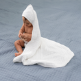 Load image into Gallery viewer, Hooded Baby Towels: Muslin Cotton - Larger for Better Coverage
