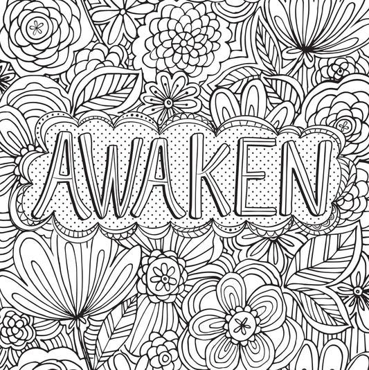 Coloring Book: Joyful Inspirations