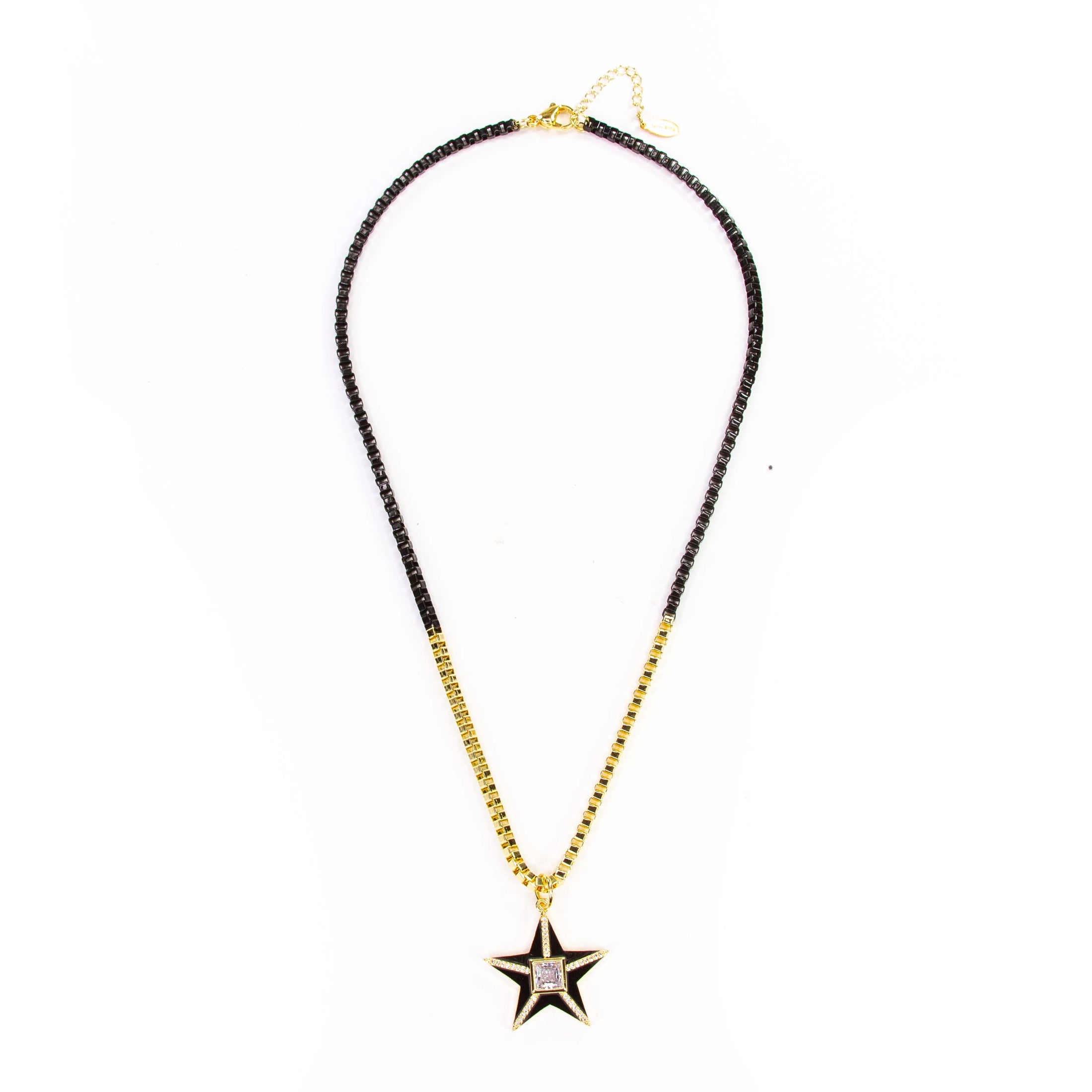 Charm: Star with CZ (Available in Multiple Colors)