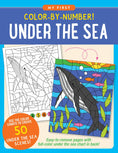 Load image into Gallery viewer, Coloring Book: My First Color-By-Number! Under The Sea
