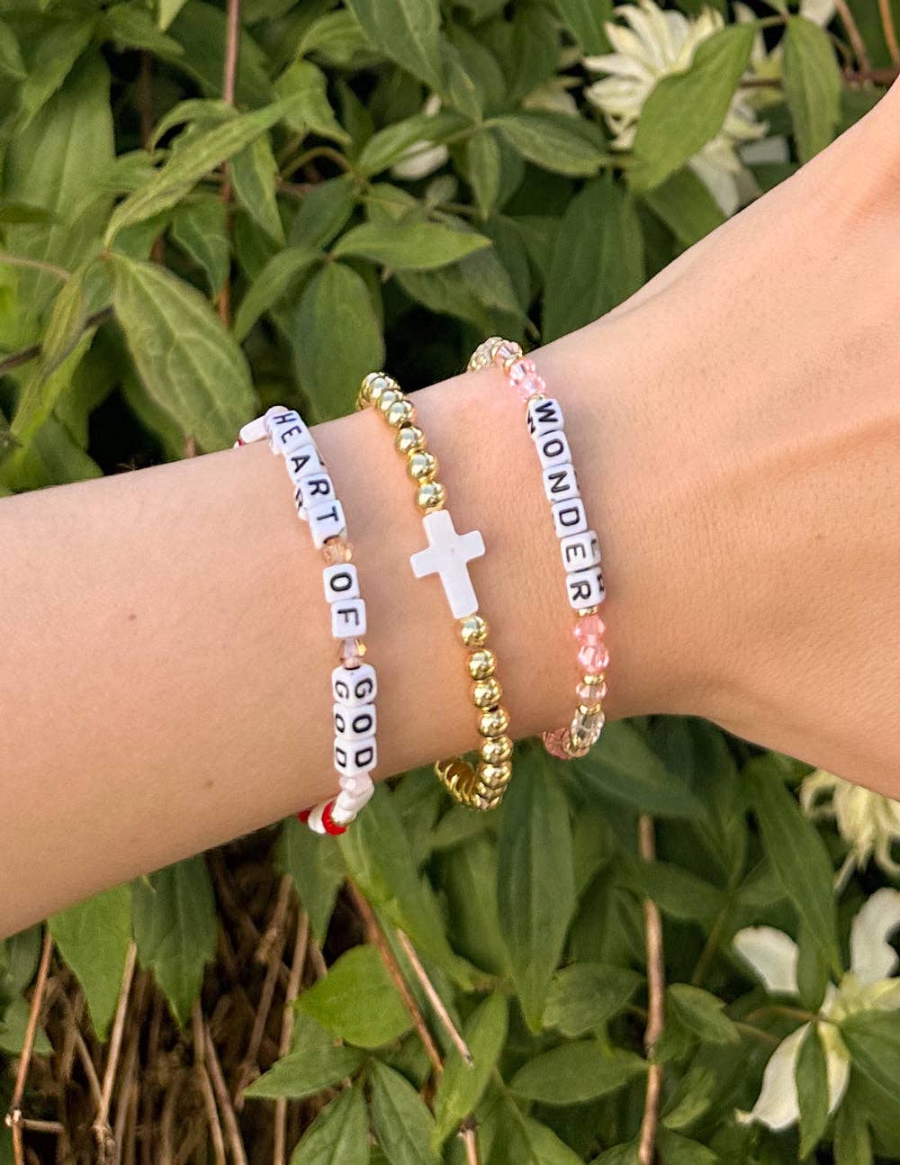 Bracelet: Gold Cross Bracelet