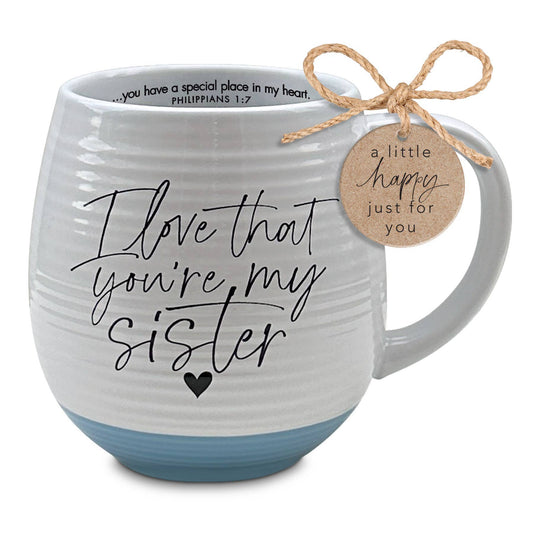 Mug: LCP Mug - I Love That You Are My Sister 18 Oz