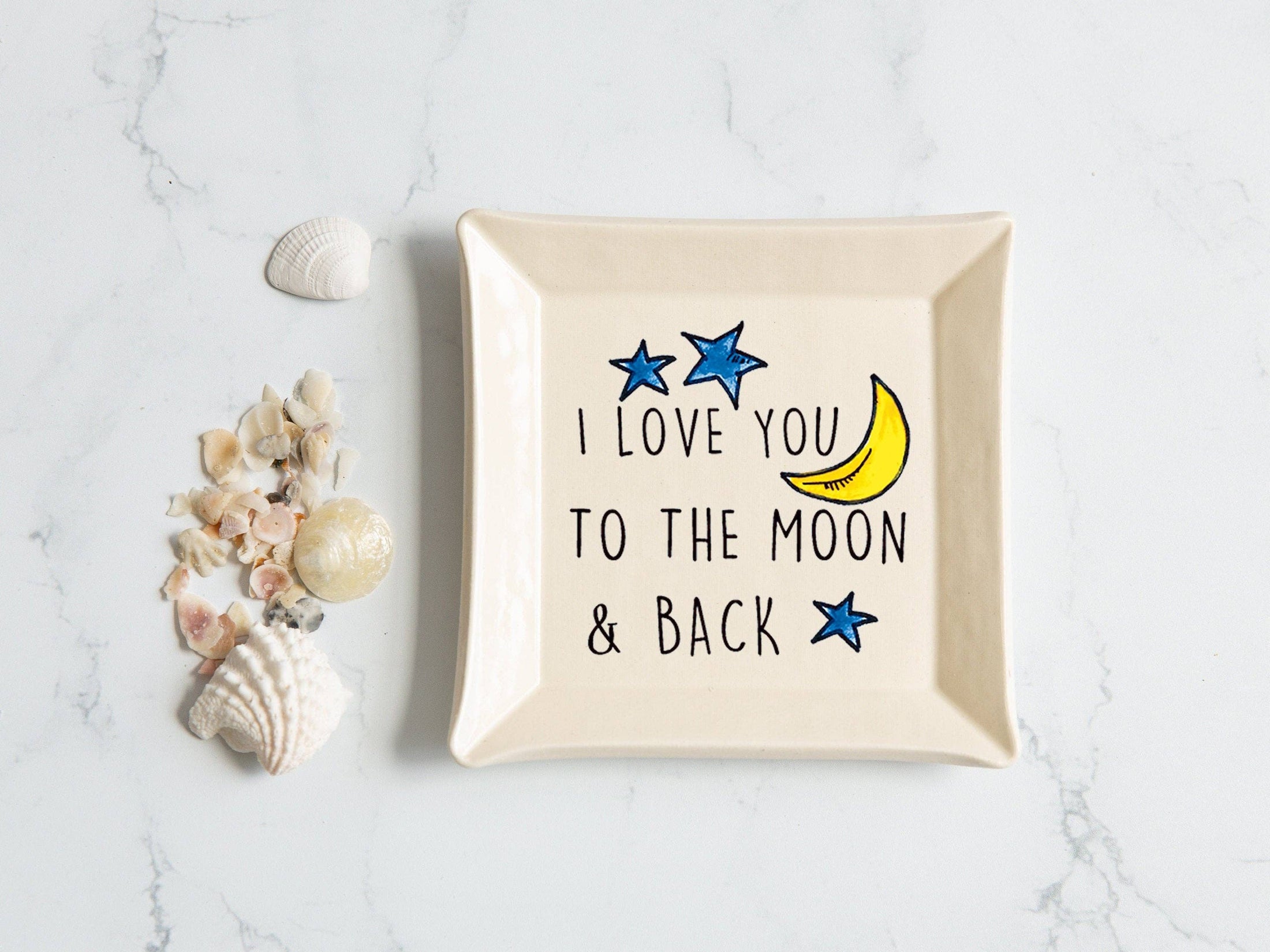 Trinket Dish: Love You to Moon and Back