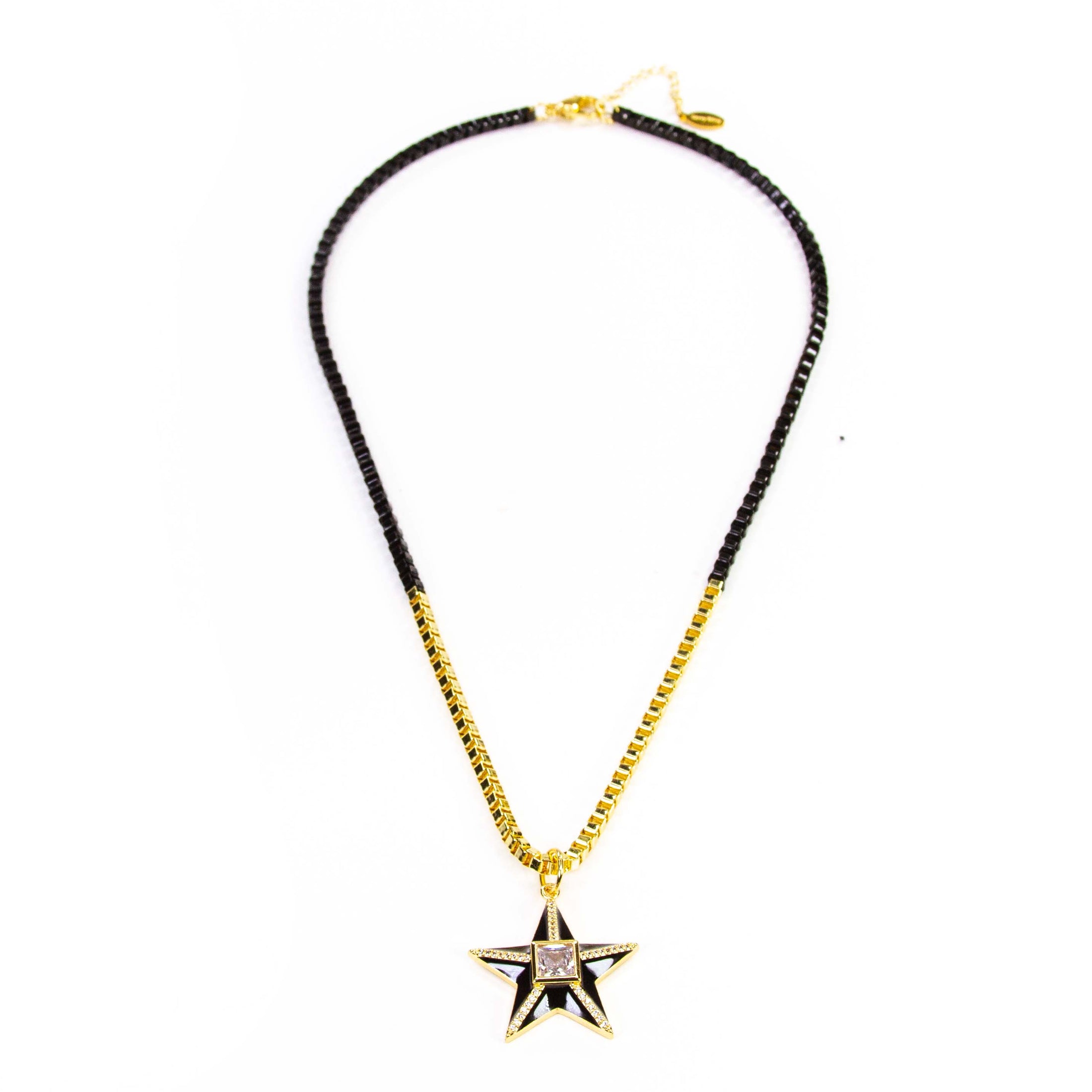 Charm: Star with CZ (Available in Multiple Colors)