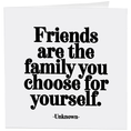 Load image into Gallery viewer, Card: Friends Are Family - Friendship - (Unknown)
