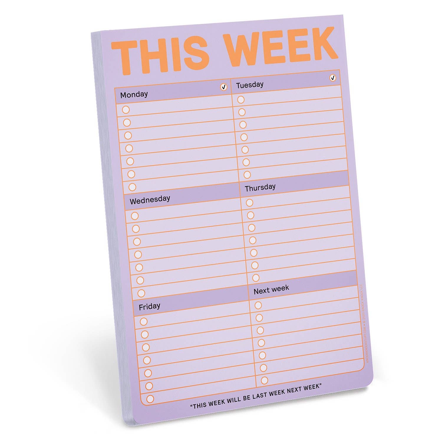 Planner: This Week Notepad (Pastel Version)