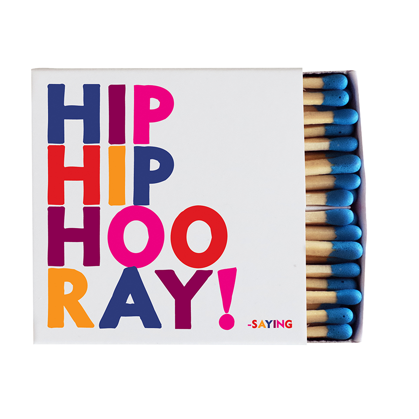 Matchbox: Hip Hip Hooray (Saying)