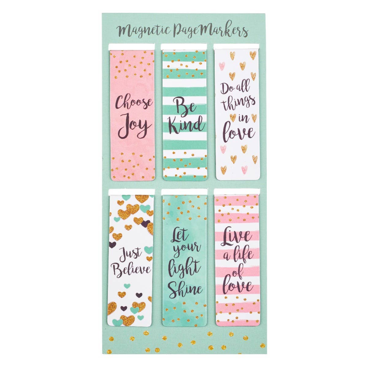 Bookmark: Magnetic Set Sparkle Collection