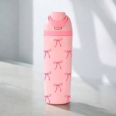 Tumbler: Pink Coquette Bow (20 oz)