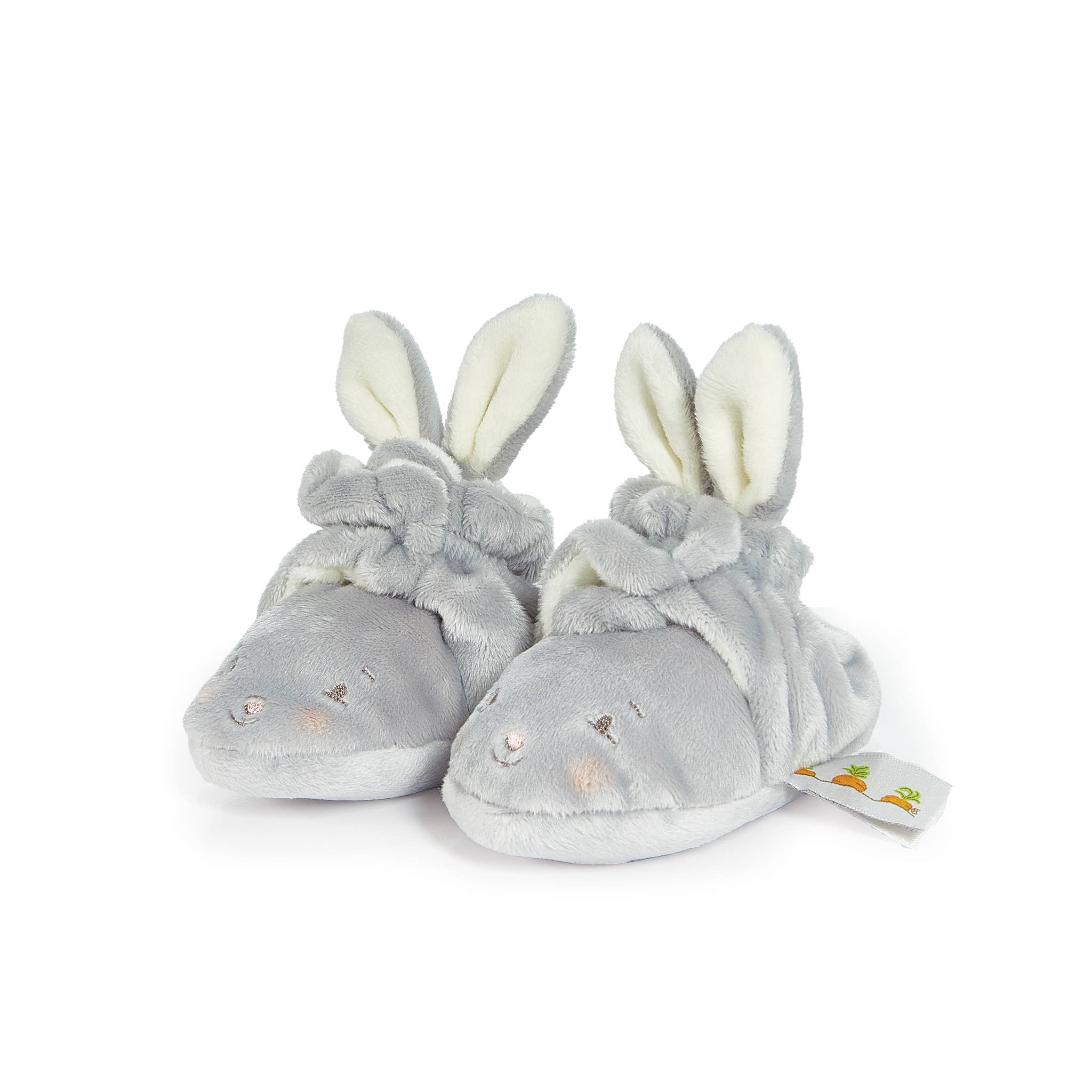 Newborn Slippers: Bloom Bunny Hoppy Feet Slippers - (Boxed)