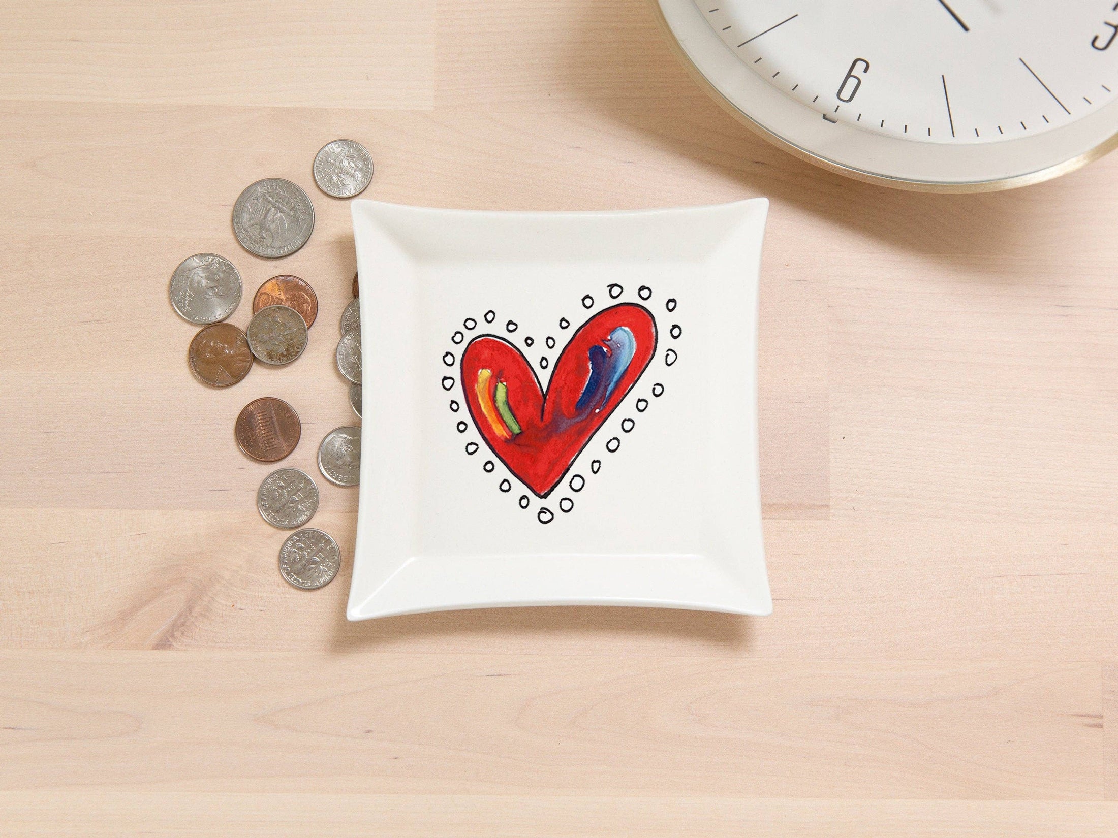 Trinket Dish: Dot Heart