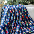 Load image into Gallery viewer, Blanket: Holiday Nutcracker March Throw
