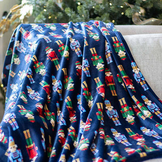 Blanket: Holiday Nutcracker March Throw