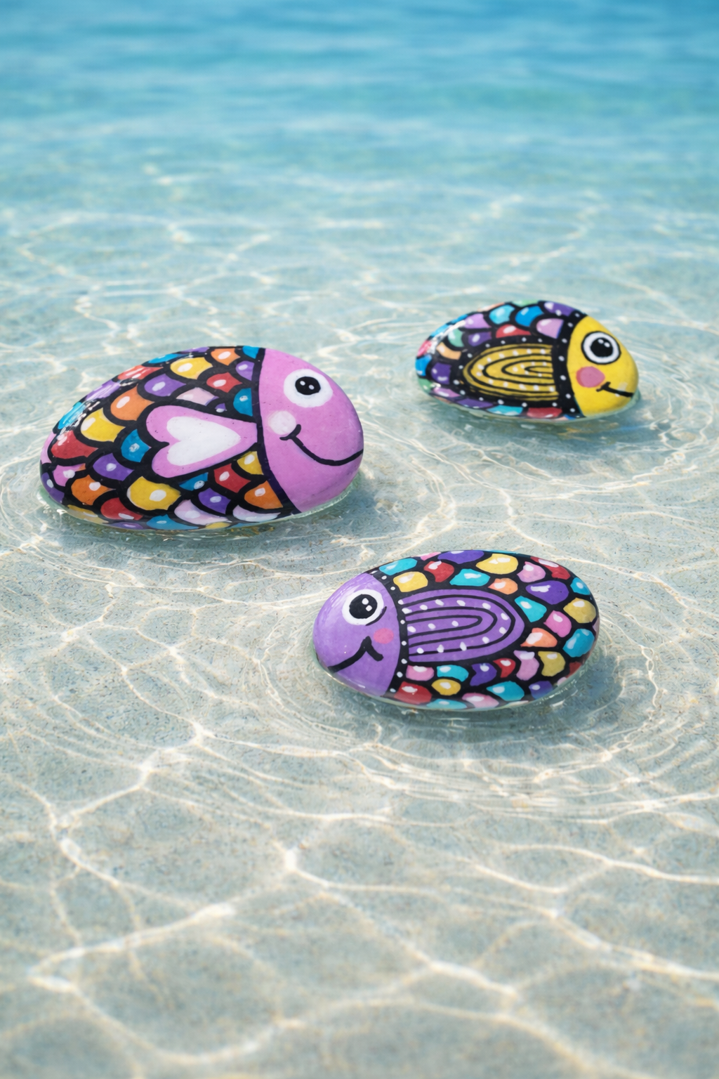 Scatter Kindness Rock: Fishers of Men (Set of 3)