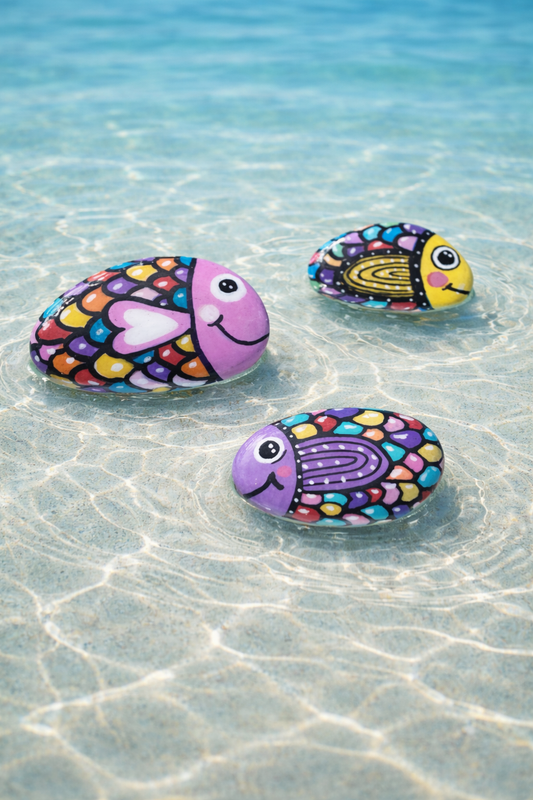 Scatter Kindness Rock: Fishers of Men (Set of 3)
