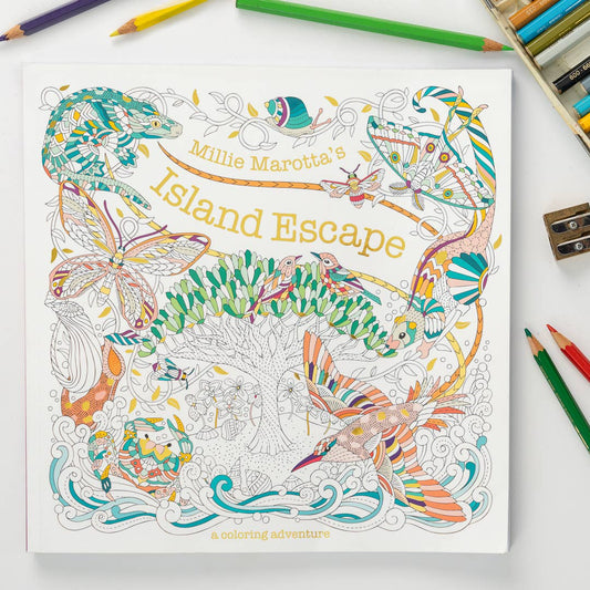 Coloring Book: Millie Marotta's Island Escape