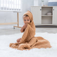 Load image into Gallery viewer, Hooded Baby Towels: Muslin Cotton - Larger for Better Coverage
