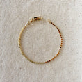 Load image into Gallery viewer, Bracelet: 18k Gold Filled 2mm Dot Ball Bracelet
