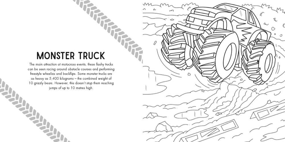 Color Me: Trucks Coloring Book