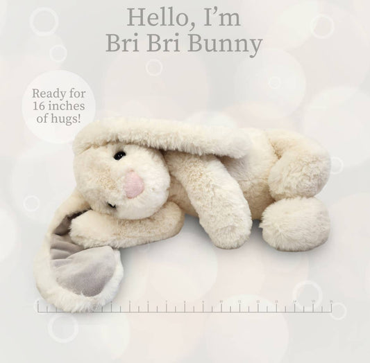 Plush Stuffed Animal: Cream Bunny 16"