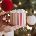 Load image into Gallery viewer, Mug: Red Stripe Holiday
