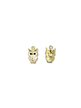 Load image into Gallery viewer, Charm: Gold Plated Brass with Wise 'Ole Owl Charm
