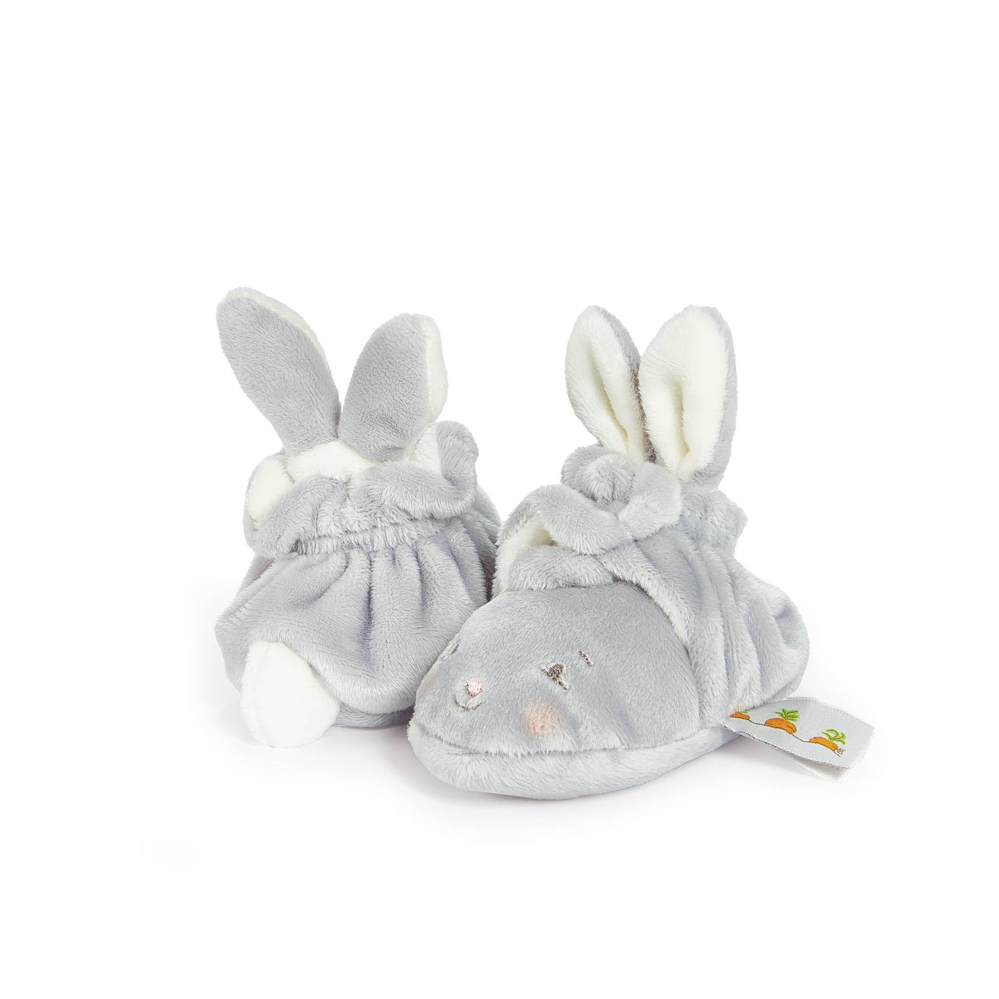 Newborn Slippers: Bloom Bunny Hoppy Feet Slippers - (Boxed)