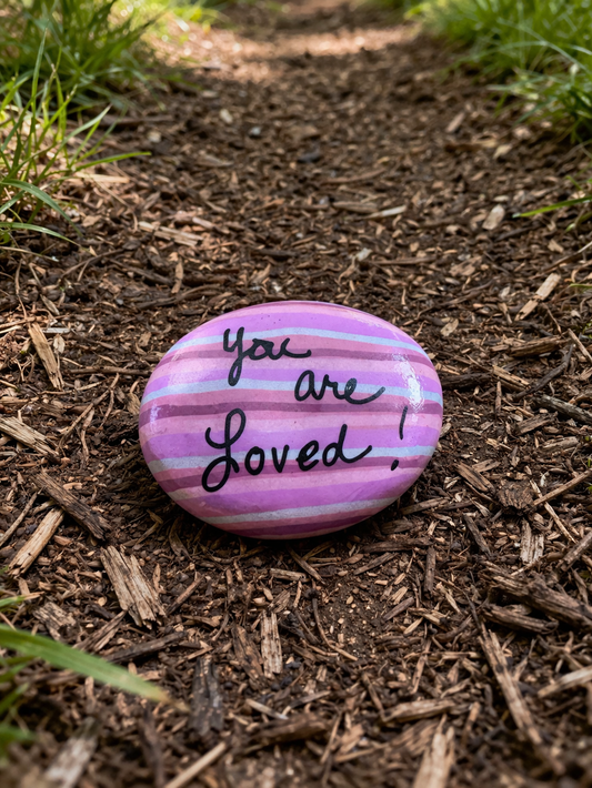 Scatter Kindness Rock: You Are Loved