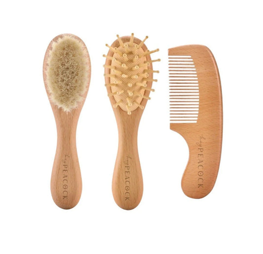 Baby Brush and Comb Set (3 PC)