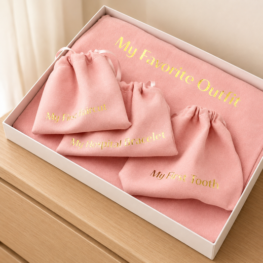 Keepsake Pouches: Pink Velvet (HeyPeacock)