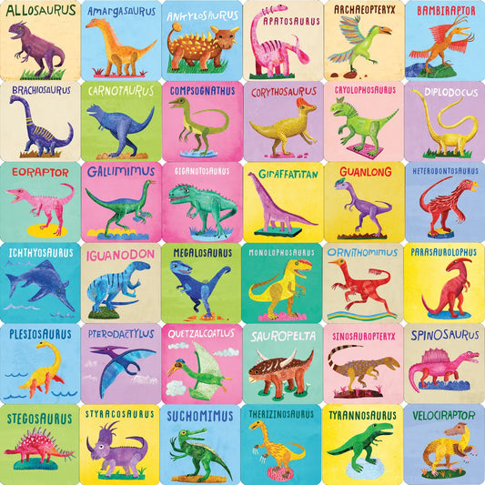 Dinosaurs Memory Match Game (Set of 72 cards)