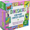 Load image into Gallery viewer, Dinosaurs Memory Match Game (Set of 72 cards)
