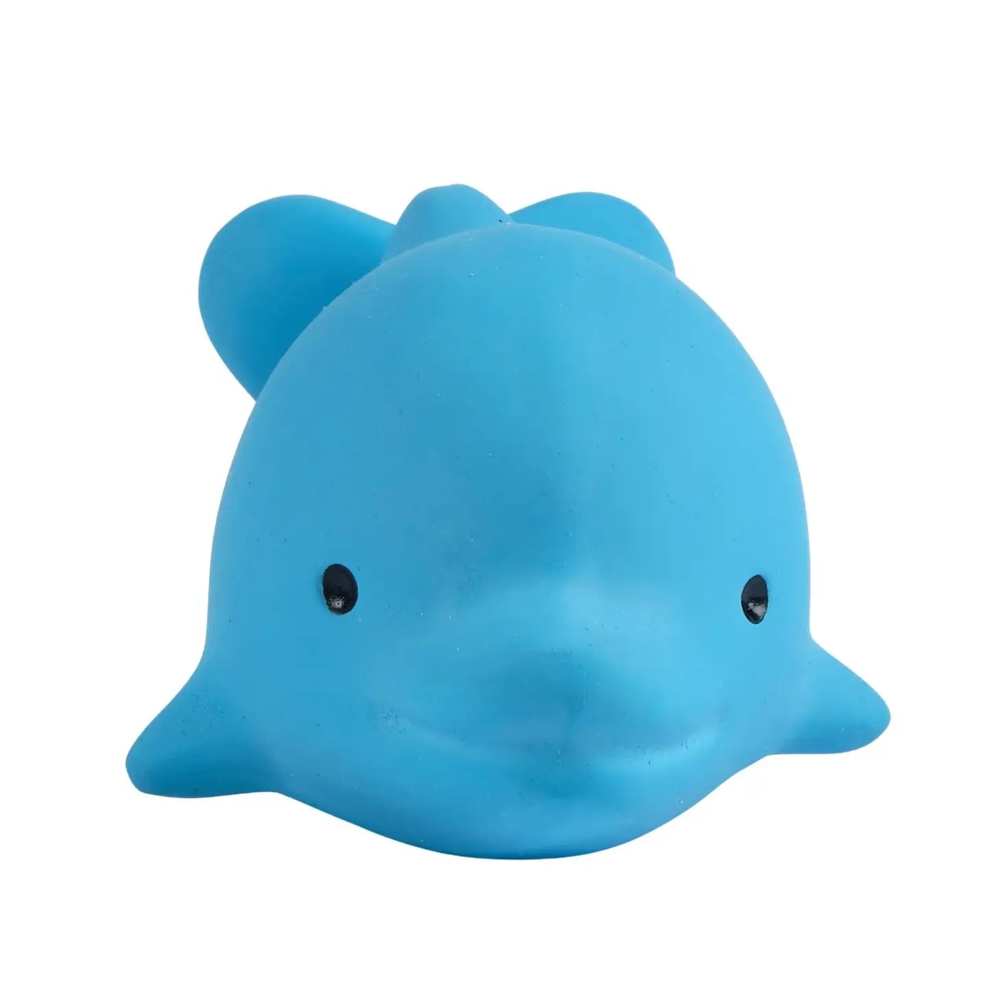 Natural Organic Teether, Rattle & Bath Toy: Dolphin