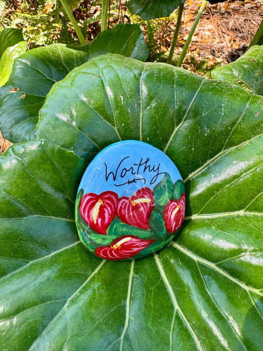 Scatter Kindness Rock: Worthy