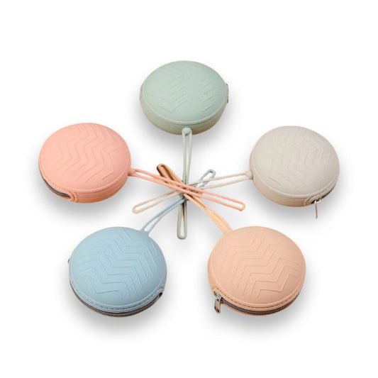 Silicone Case, BPA-Free, Coin, Key or Pacifier Holder