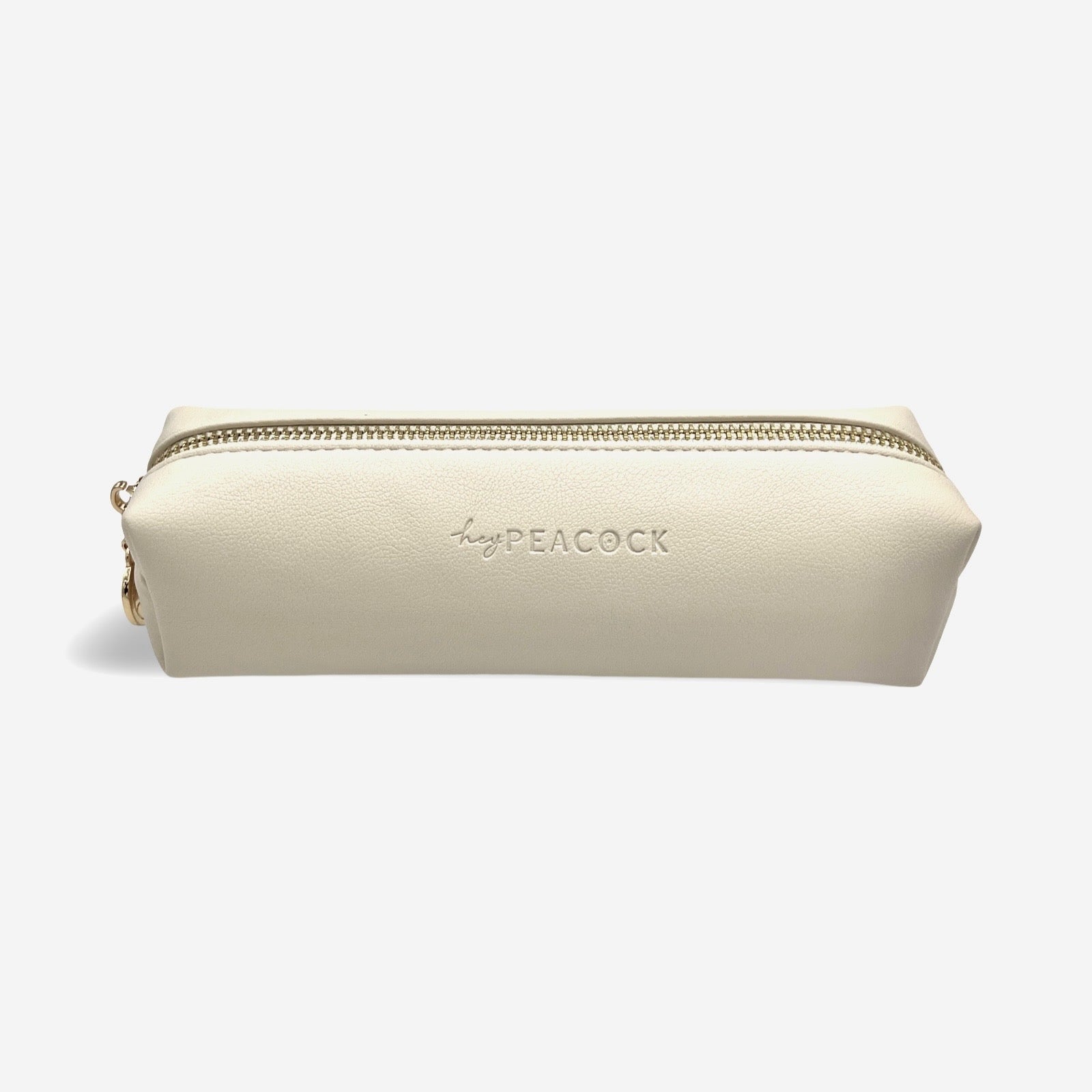 Pencil Pouch: HeyPeacock Pu Leather