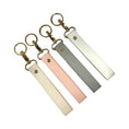 Load image into Gallery viewer, Keychains: Leather Rectangle w/Wrist Loop (Personalize It!)
