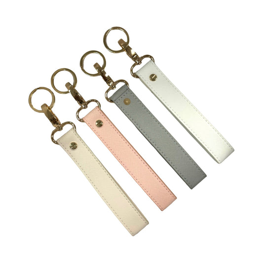 Keychains: Leather Rectangle w/Wrist Loop (Personalize It!)