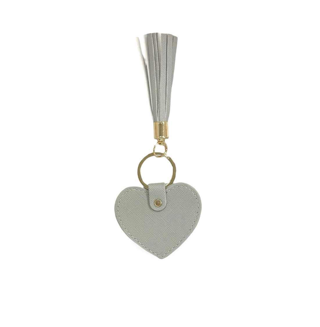 Keychains: Leather Heart (Personalize It!)