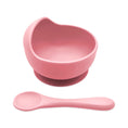 Load image into Gallery viewer, Bowl & Spoon Set, Baby/Toddler, HeyPEACOCK, Food-Grade Silicone
