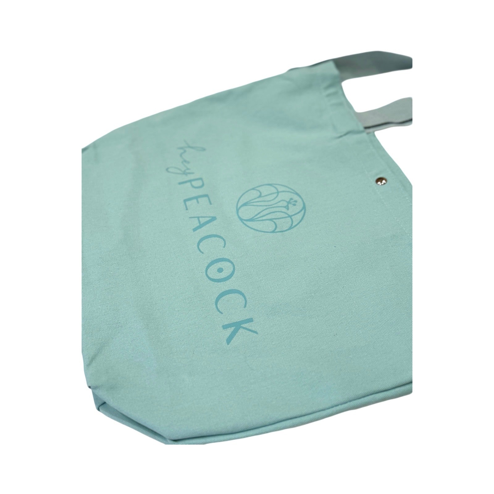 Tote Canvas Bag: HeyPeacock (Move Mountains)