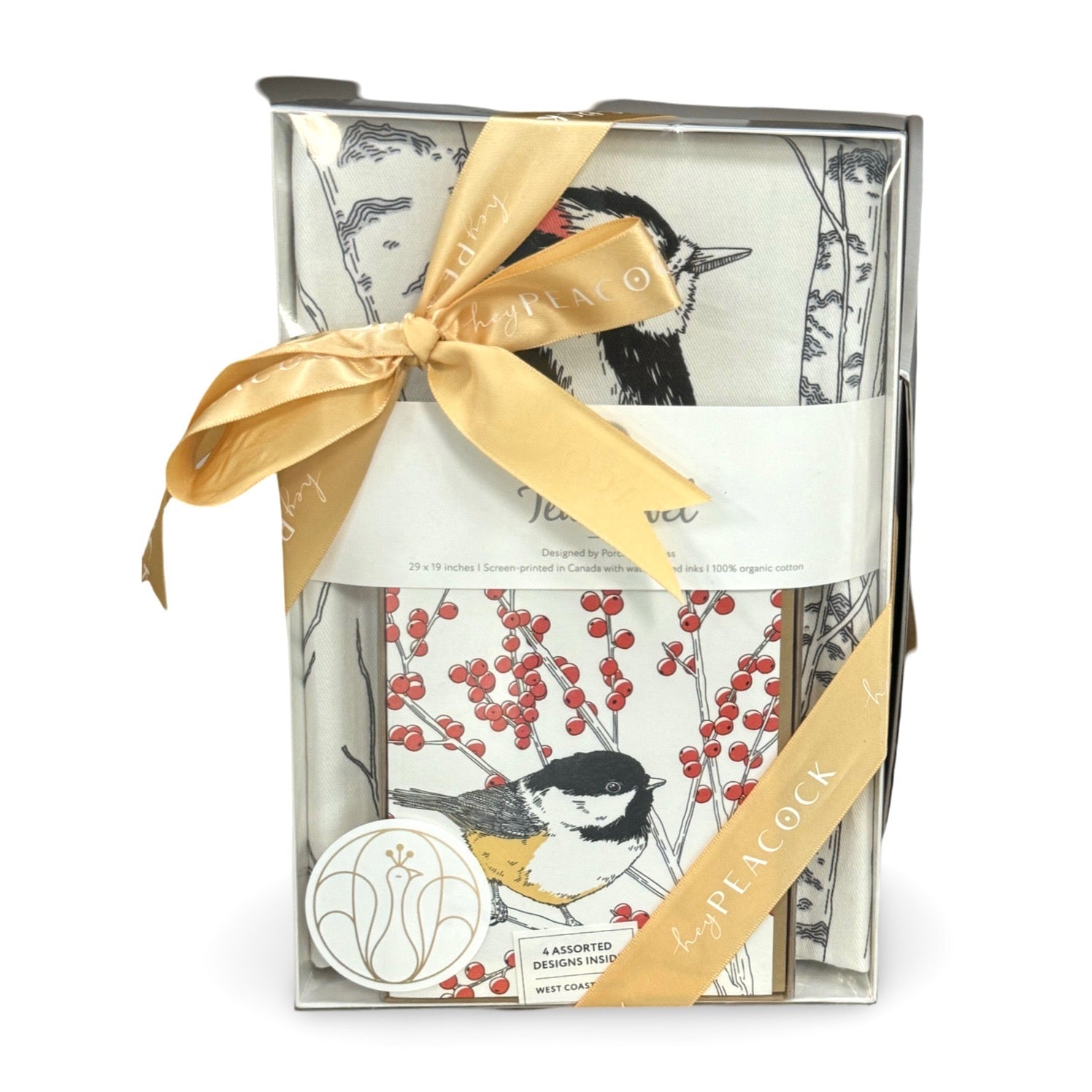 West Coast Birds: Tea Towel and Card Set